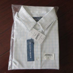 NWT Mizzen and Main Mens Dress Shirt